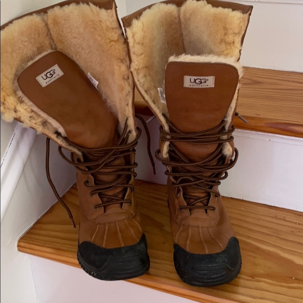 Ugg Adirondack Tall Lace Up Boots